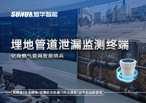 阀井、地下管网全覆盖：埋地管道泄漏监测终端化身燃气管网智能哨兵